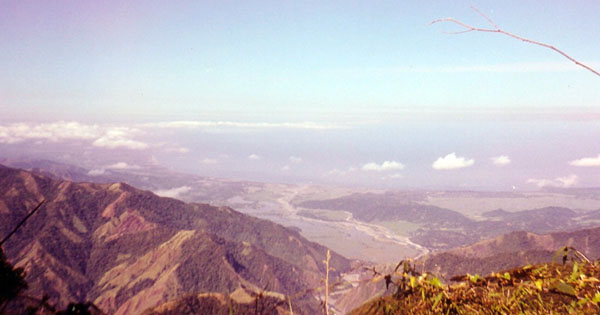 A view from the top, the Ilocos Norte coastline